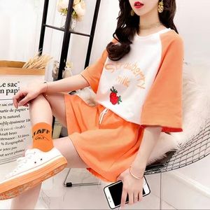 Sleep wear Top and shorts